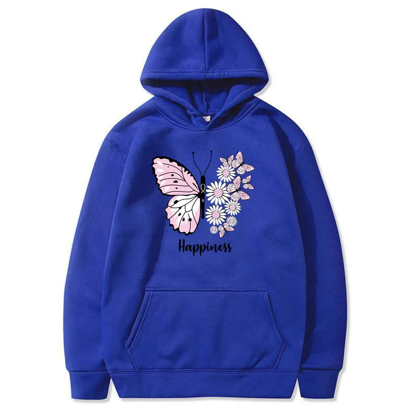 Butterfly Print Hoodie