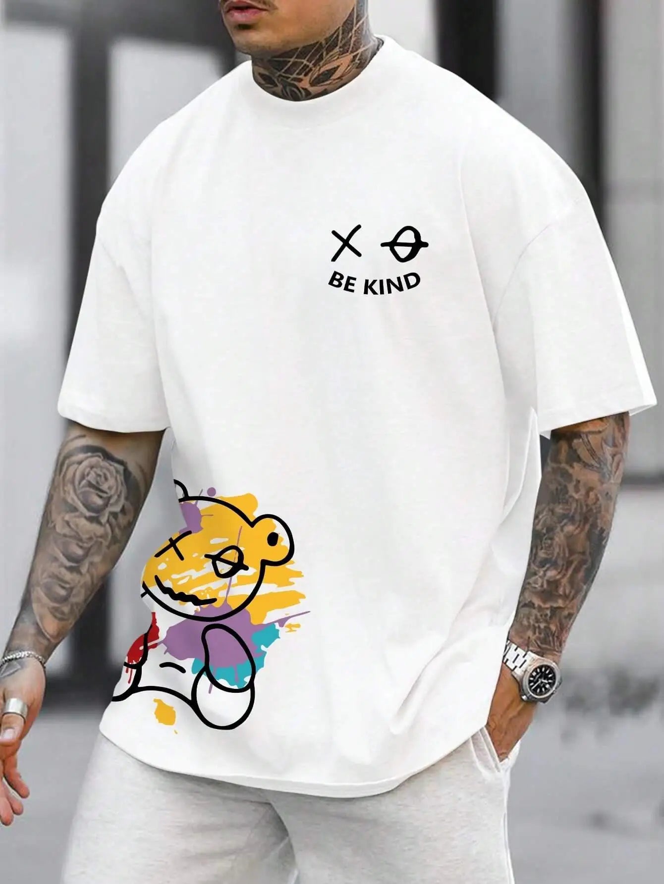 Minimalist Teddy Bear T-Shirt