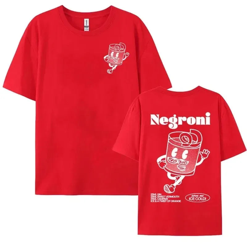 Negroni Cocktail Drink T-Shirt