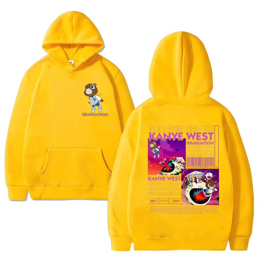 Kanye West Graduation Bear Hoodie