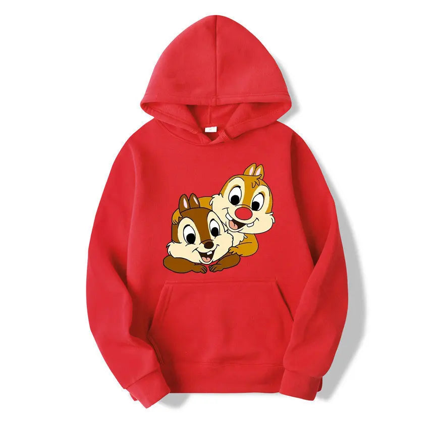 Chip & Dale Cartoon Hoodie