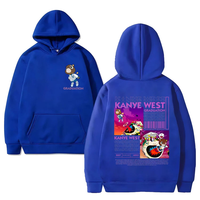 Kanye West Graduation Bear Hoodie