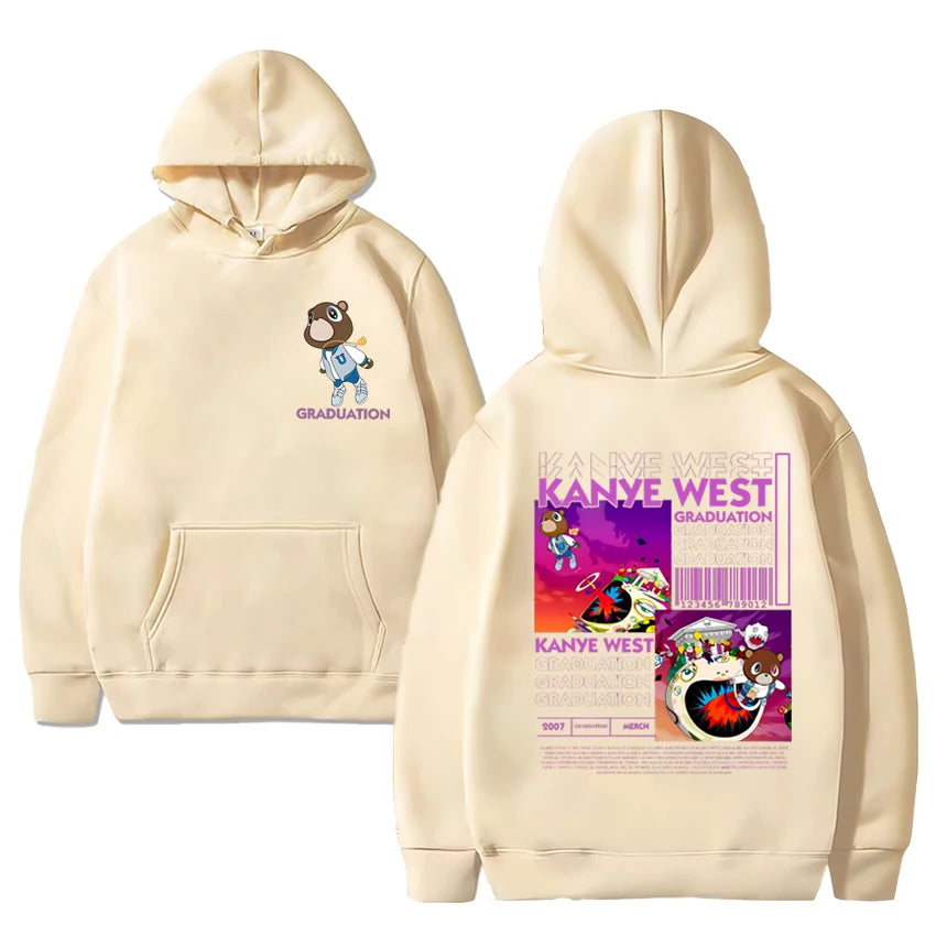 Kanye West Graduation Bear Hoodie
