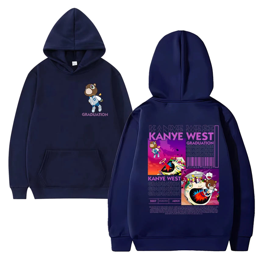 Kanye West Graduation Bear Hoodie