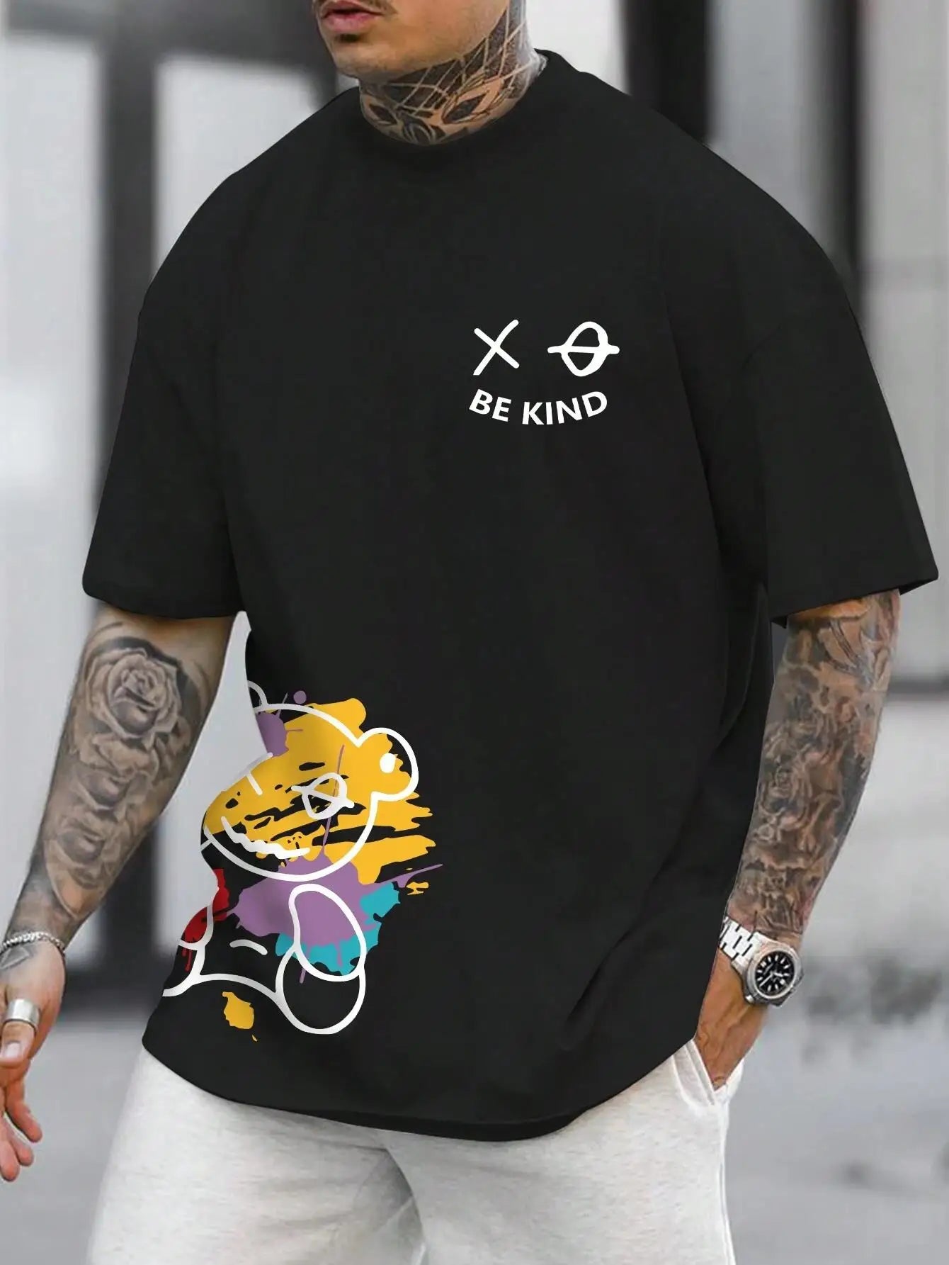 Minimalist Teddy Bear T-Shirt