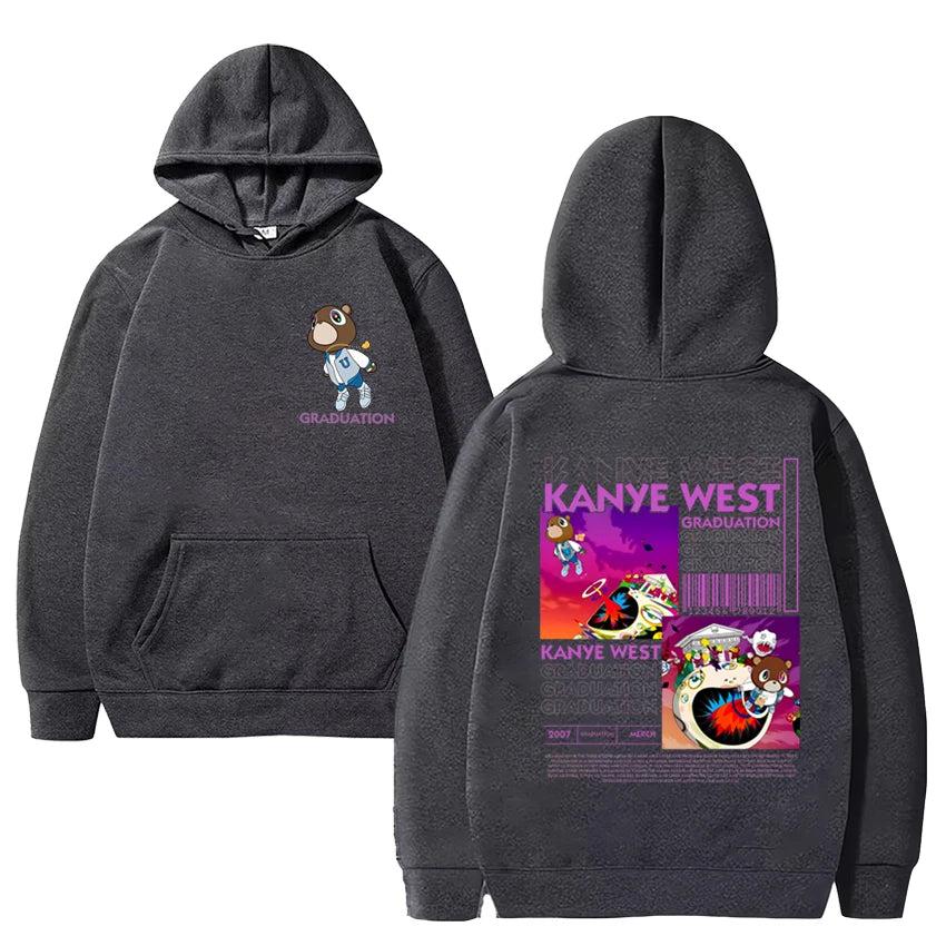 Kanye West Graduation Bear Hoodie