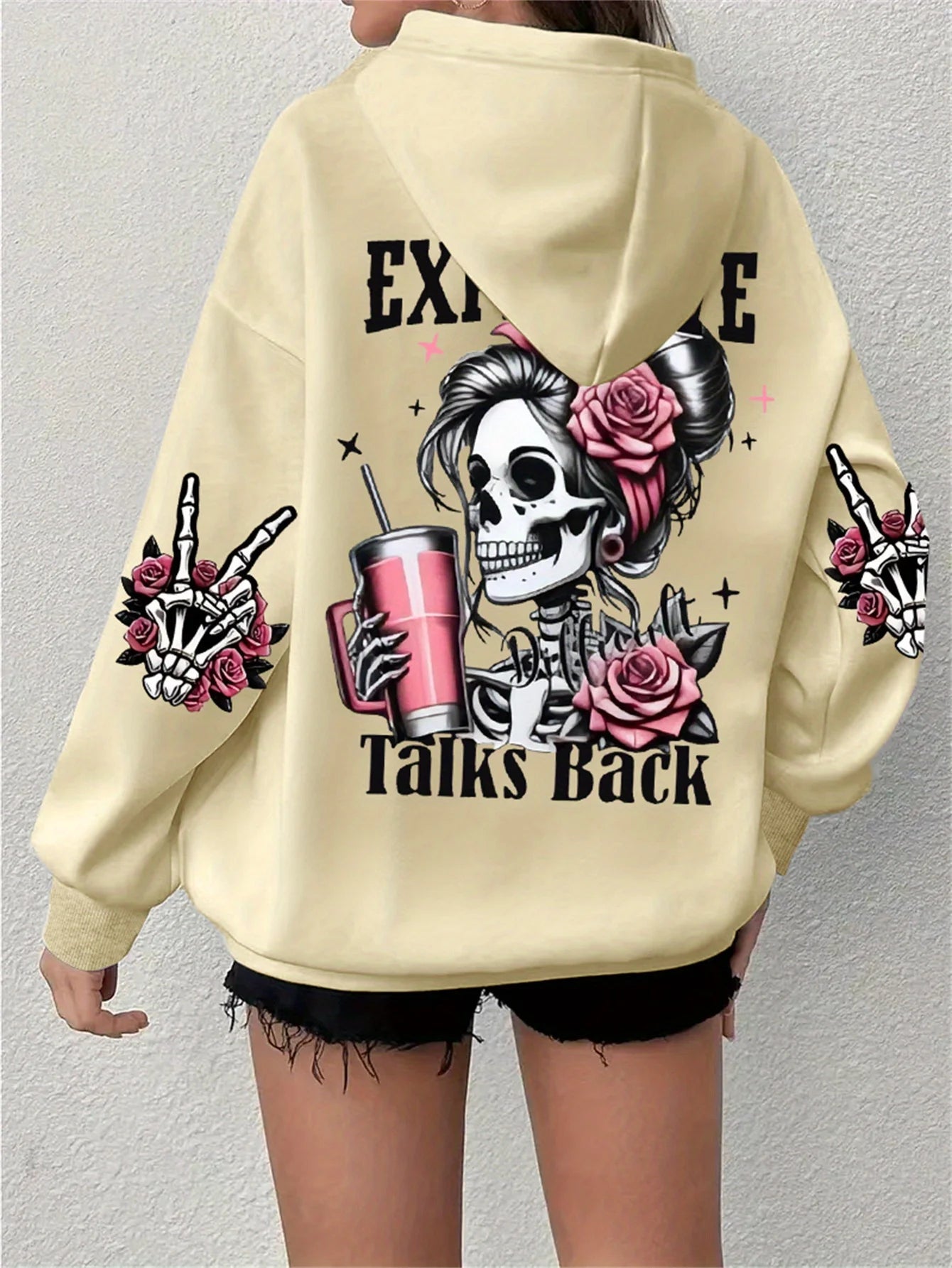 Expensive Talks Back Hoodie