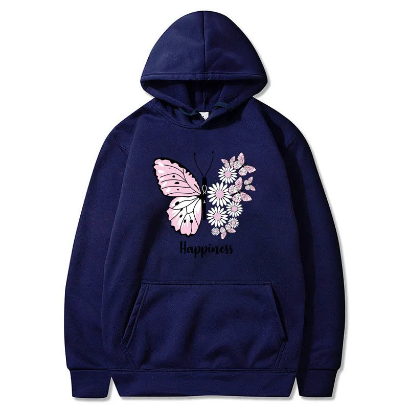 Butterfly Print Hoodie