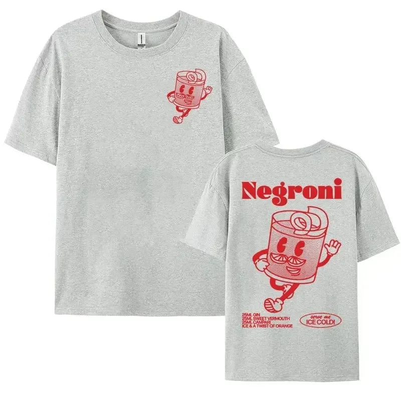 Negroni Cocktail Drink T-Shirt