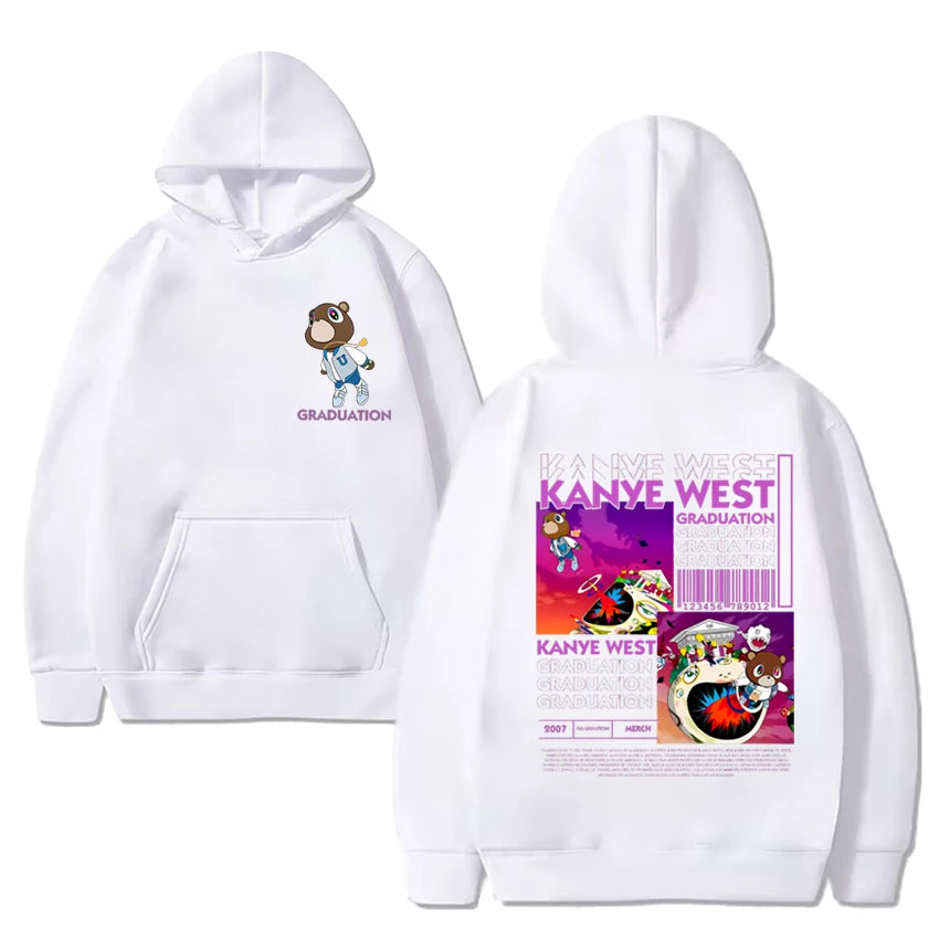Kanye West Graduation Bear Hoodie
