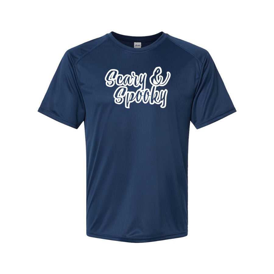 Youth Kids Scary & Spooky Polyester T-Shirt