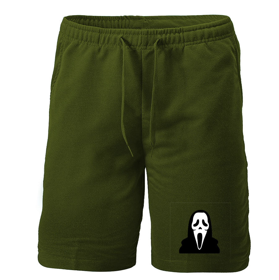 Men's Scream Ghostface Athletic Fleece Shorts