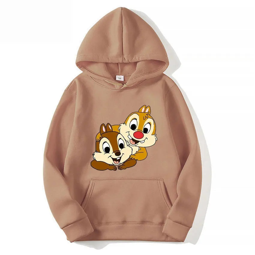 Chip & Dale Cartoon Hoodie