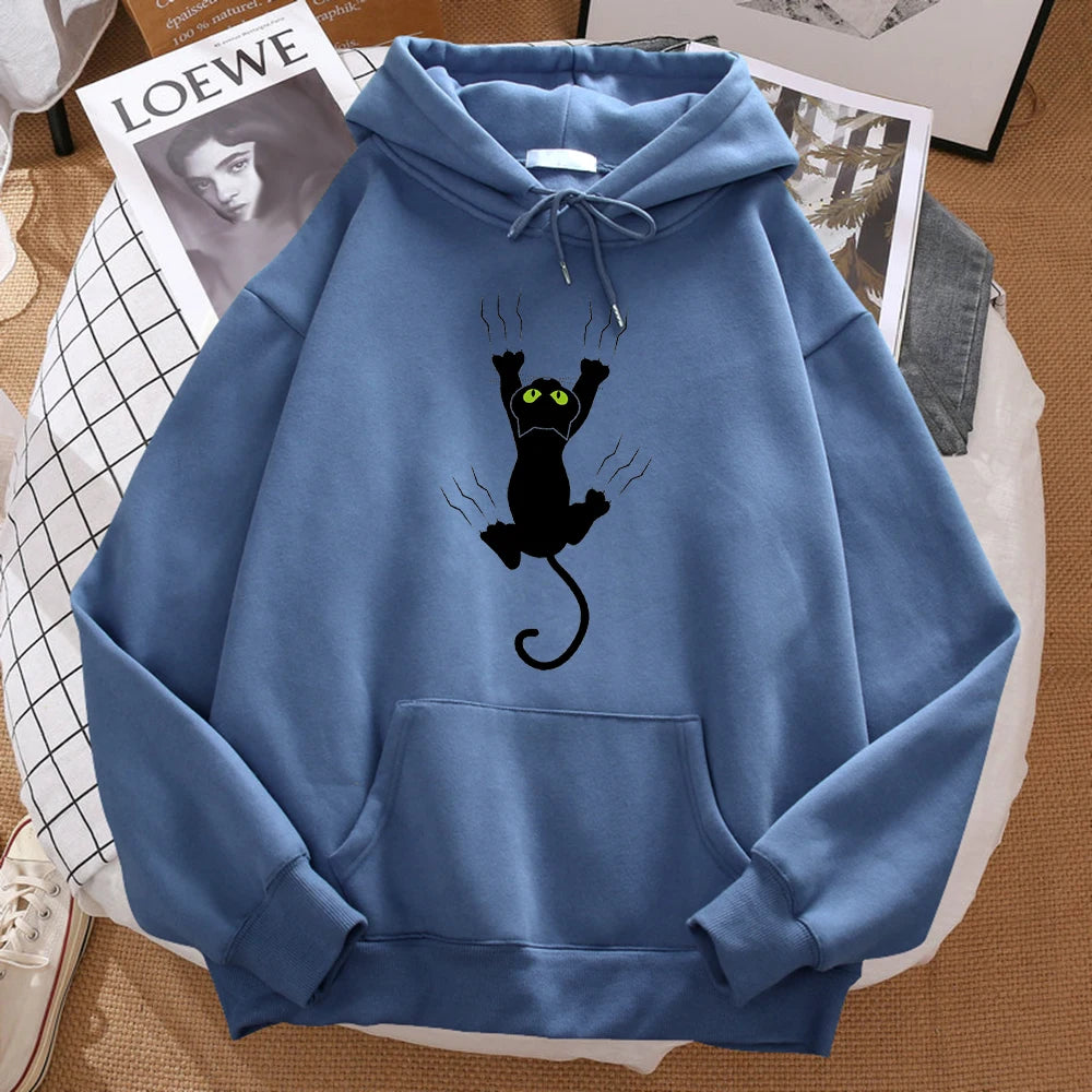Naughty Black Cat Hoodie