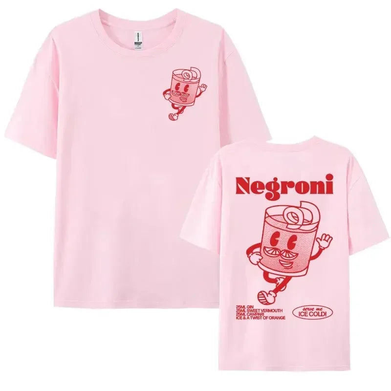 Negroni Cocktail Drink T-Shirt