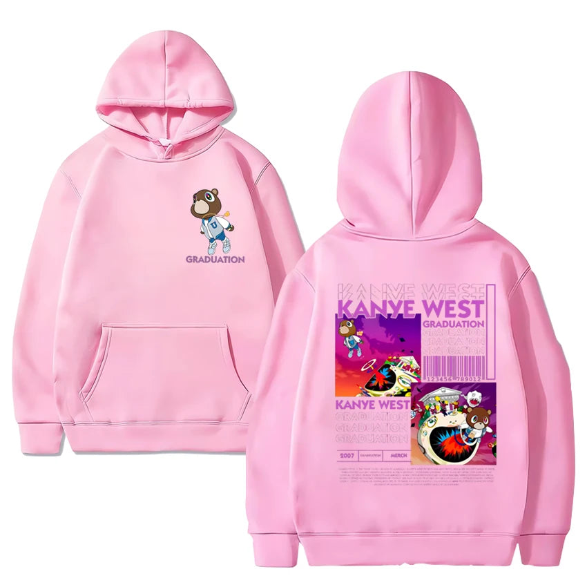 Kanye West Graduation Bear Hoodie
