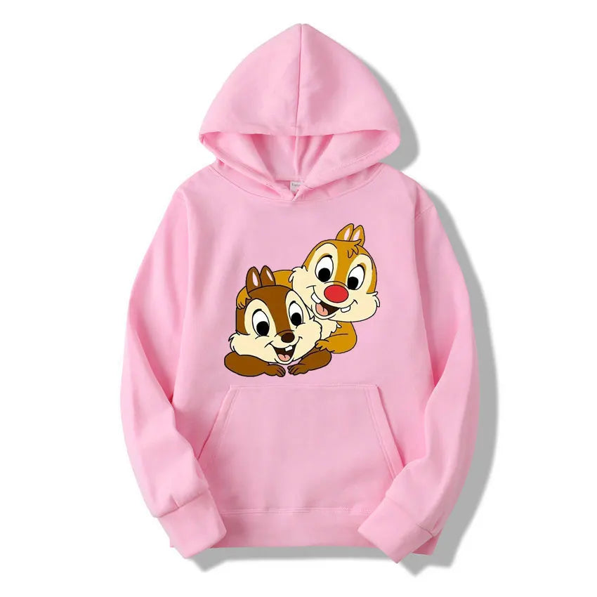 Chip & Dale Cartoon Hoodie