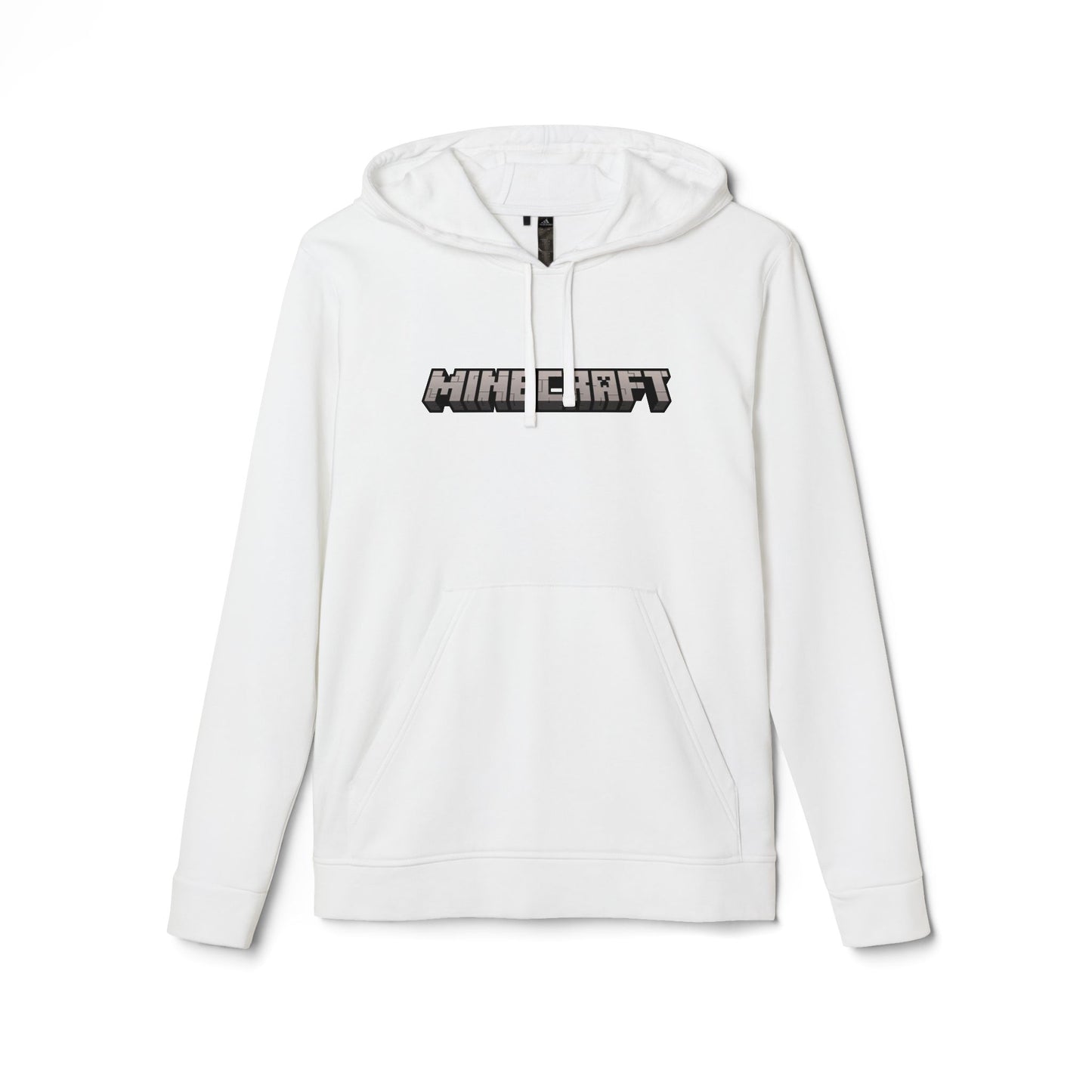 Minecraft Logo Adidas Adult Hoodie