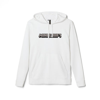 Minecraft Logo Adidas Adult Hoodie