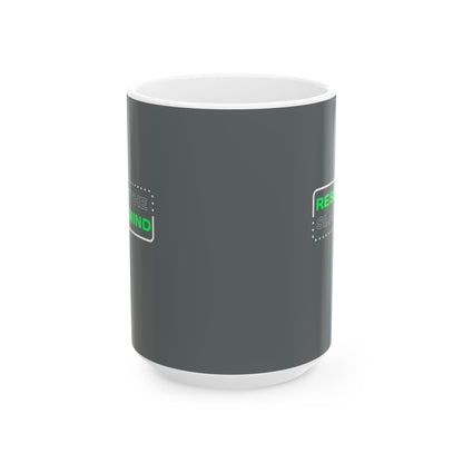 Resist The Slave Mind Ceramic Mug