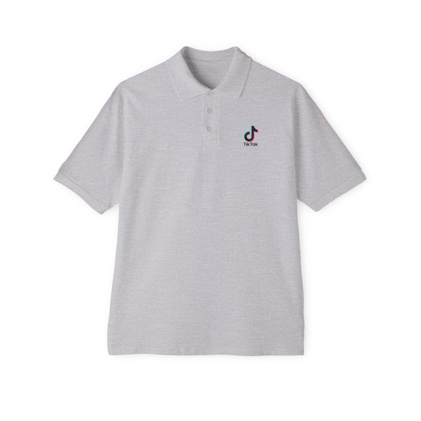 TikTok Logo Polo Shirt