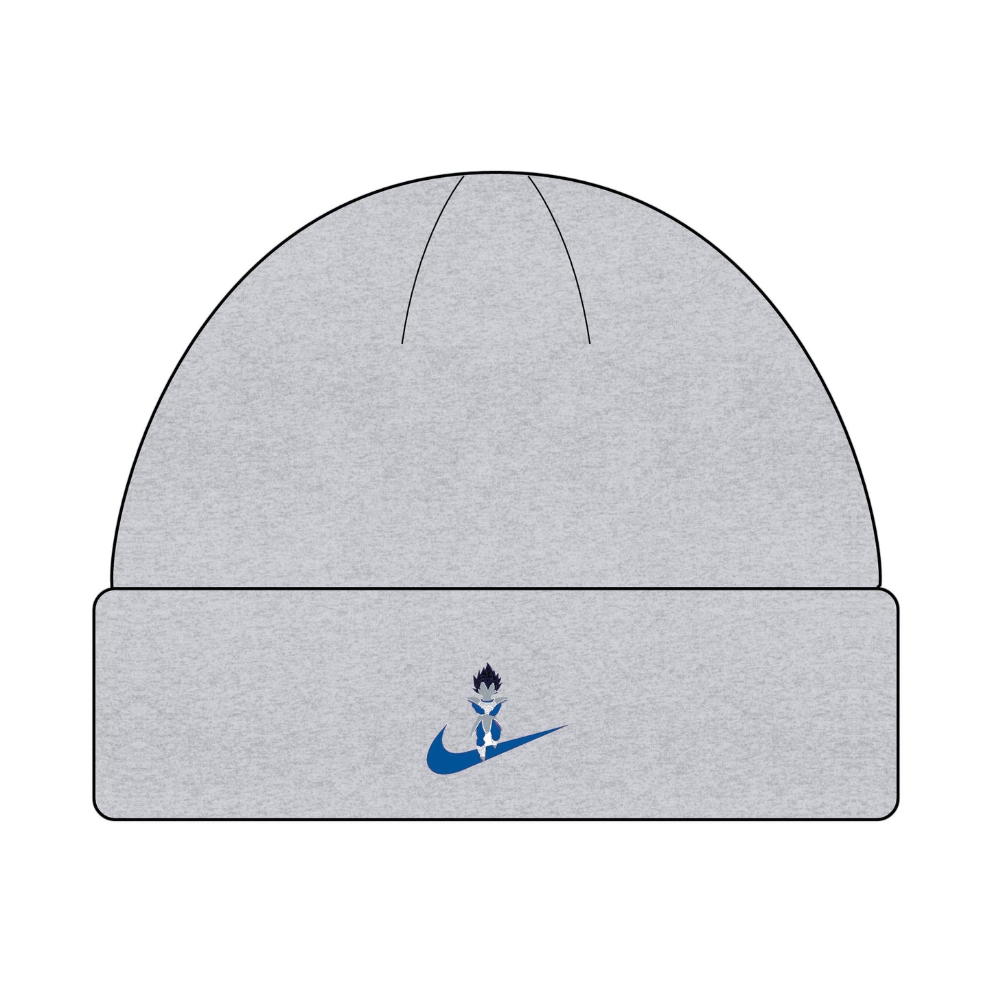 Vegeta DBZ Embroidered Cuff Beanie