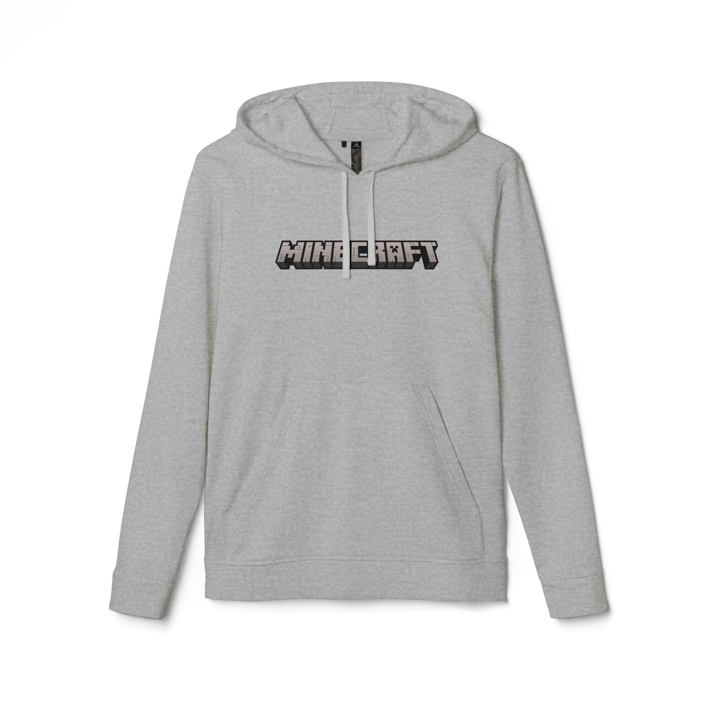 Minecraft Logo Adidas Adult Hoodie