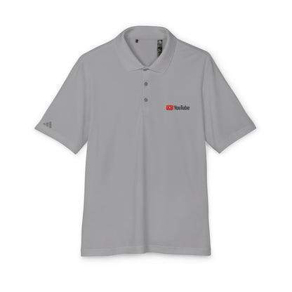 YouTube Logo Adidas Performance Polo