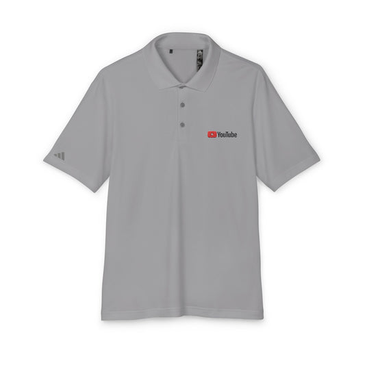 YouTube Logo Adidas Performance Polo