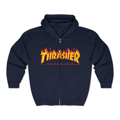 Thrasher Magazine Zip-Up Hoodie