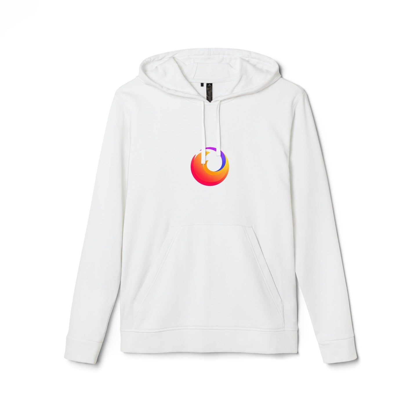 Firefox Logo Adidas Adult Hoodie