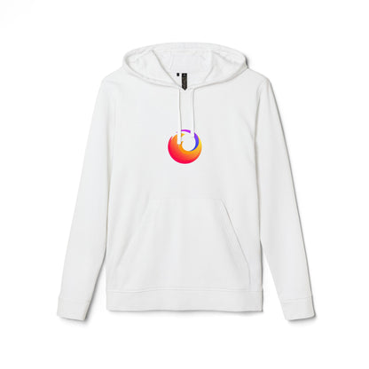 Firefox Logo Adidas Adult Hoodie