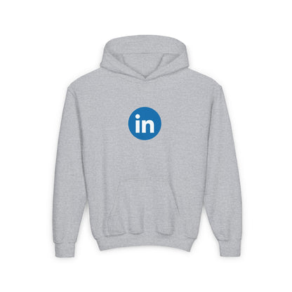 LinkedIn Logo Youth Hoodie