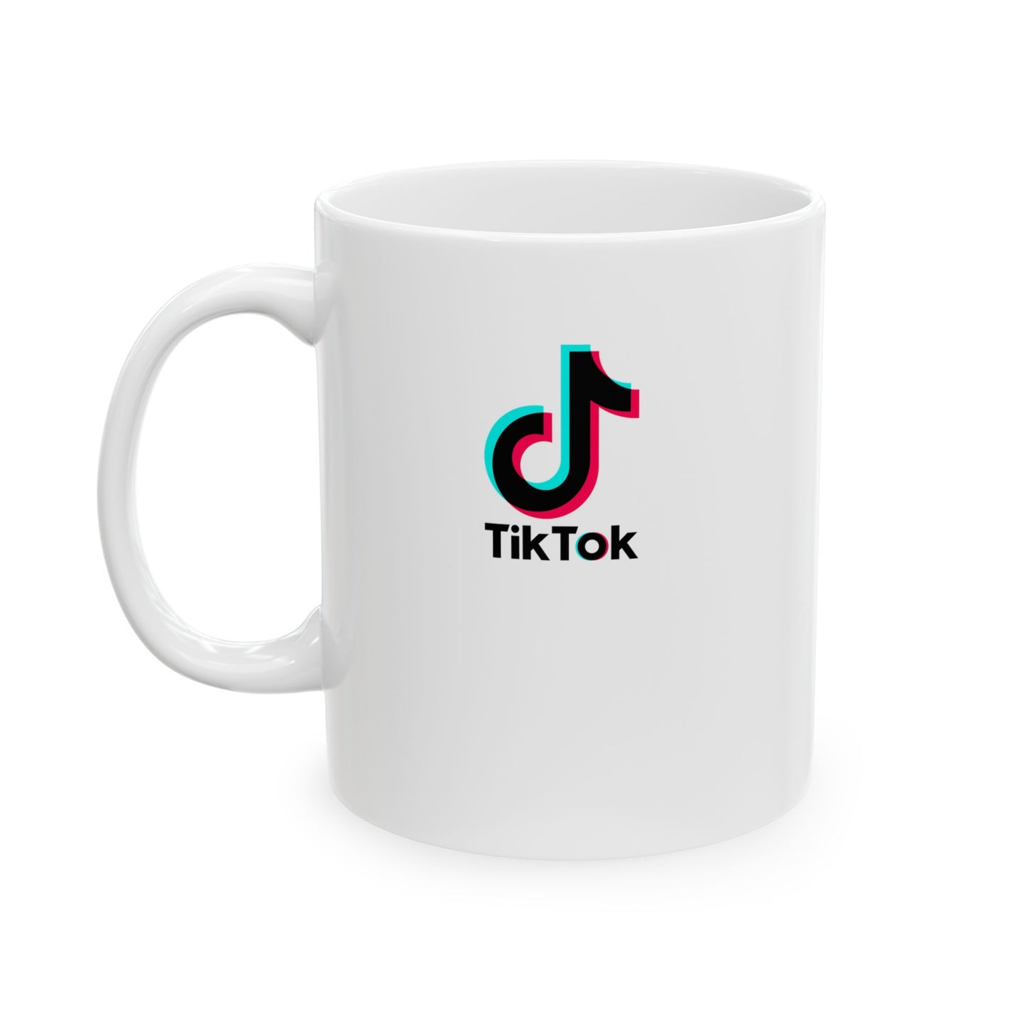 TikTok Logo Ceramic Mug