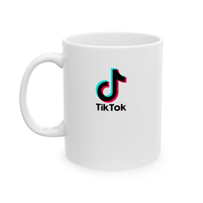 TikTok Logo Ceramic Mug