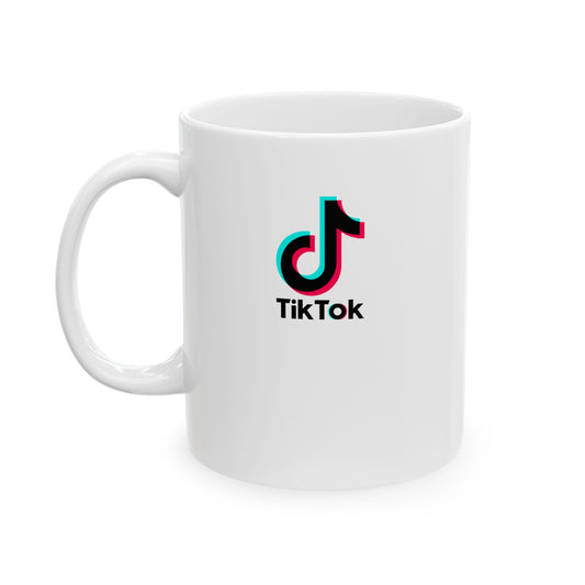 TikTok Logo Ceramic Mug