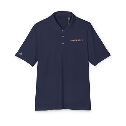 Minecraft Logo Adidas Performance Polo