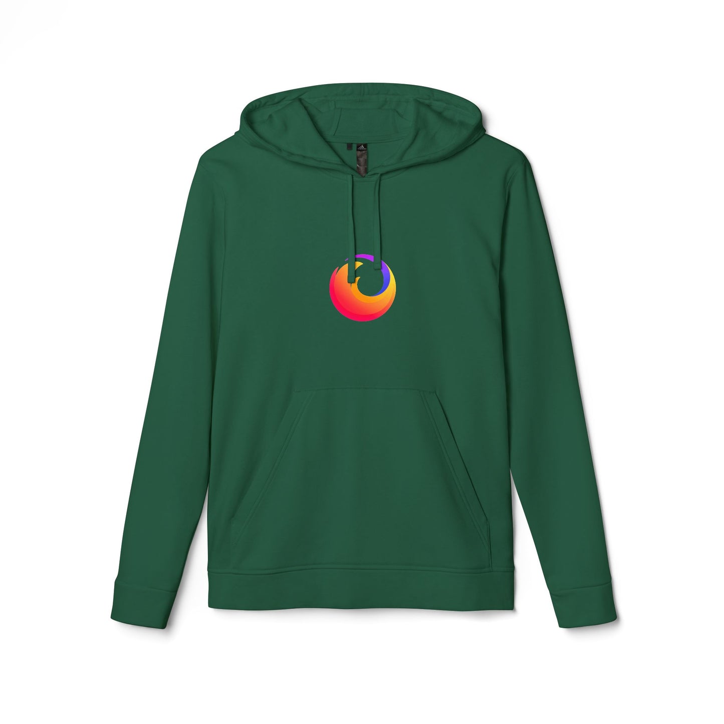 Firefox Logo Adidas Adult Hoodie