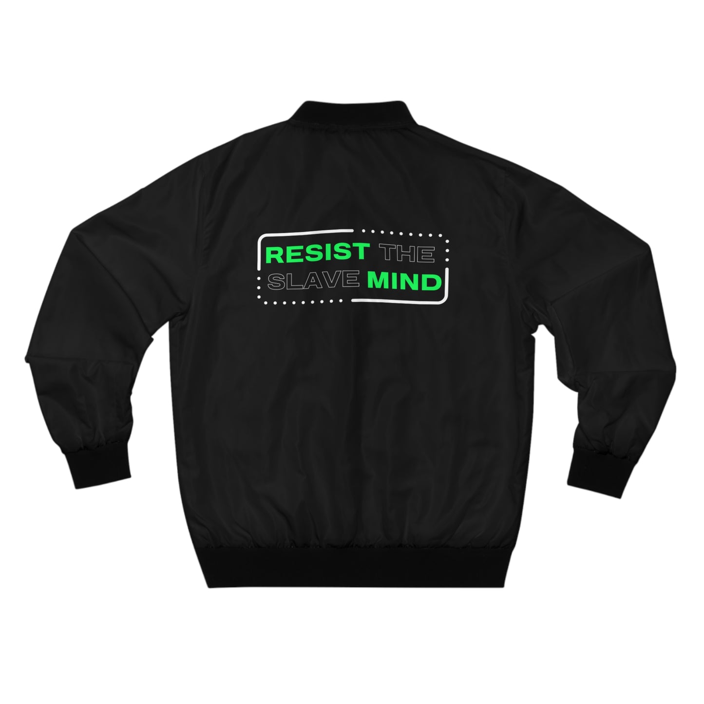 Resist The Slave Mind Men's Bomber Jacket