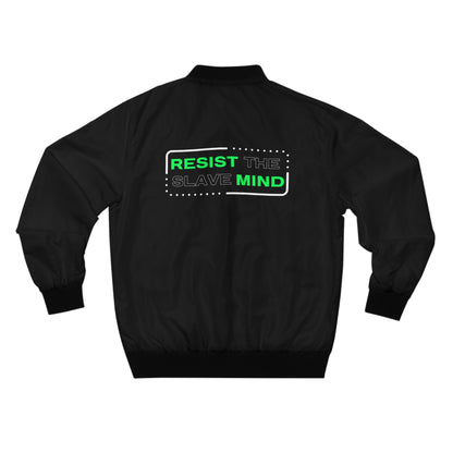 Resist The Slave Mind Men's Bomber Jacket