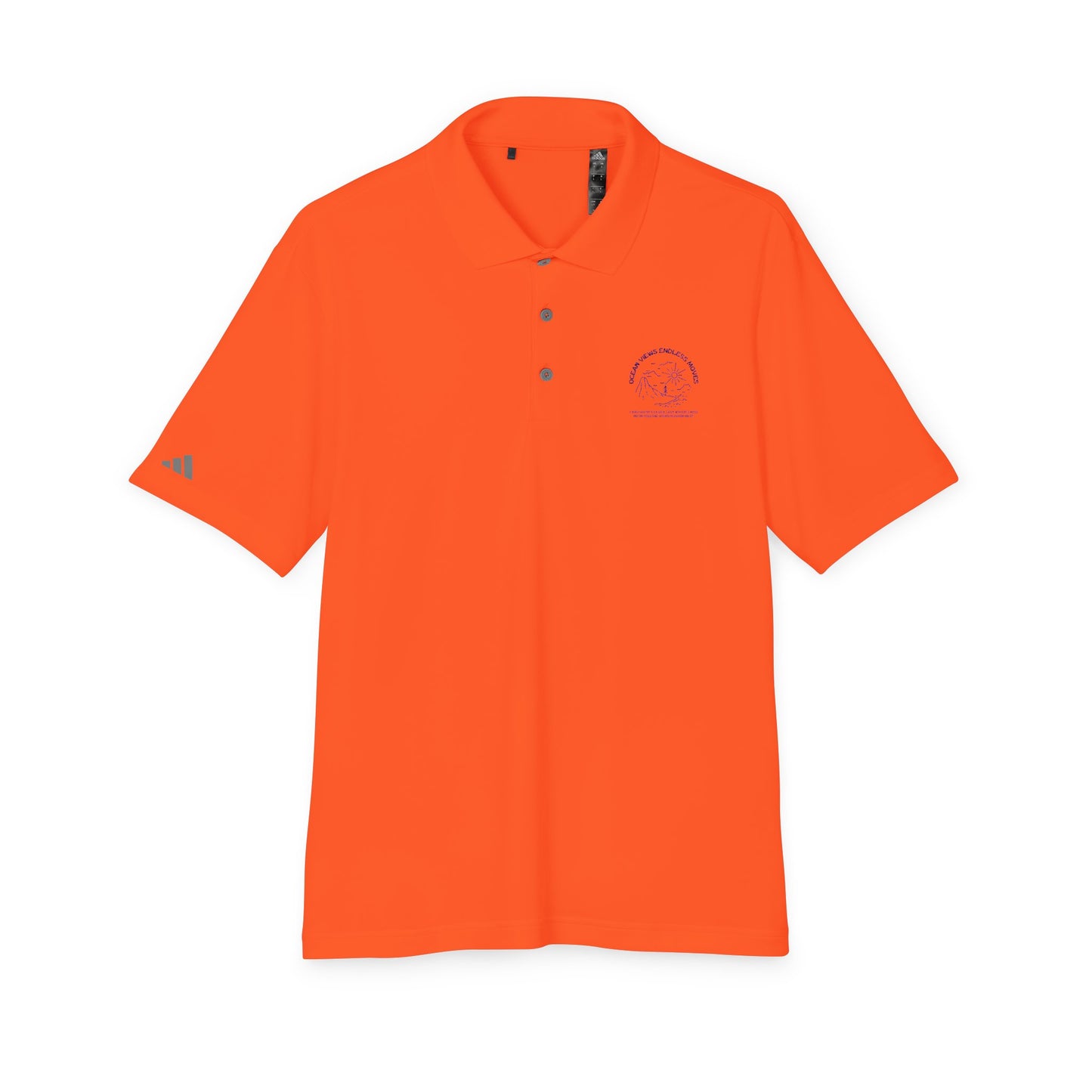 Ocean Views Endless Moves Adidas Performance Polo
