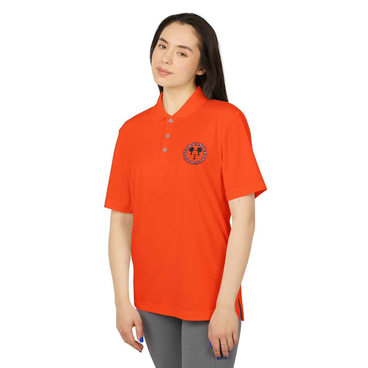 Mickey Club Adidas Embroidered Polo