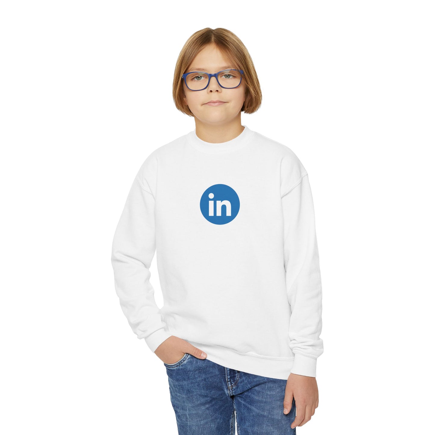 LinkedIn Logo Youth Sweatshirt