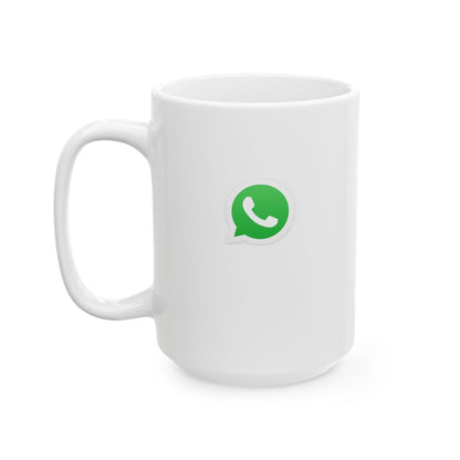 WhatsApp Logo Ceramic Mug