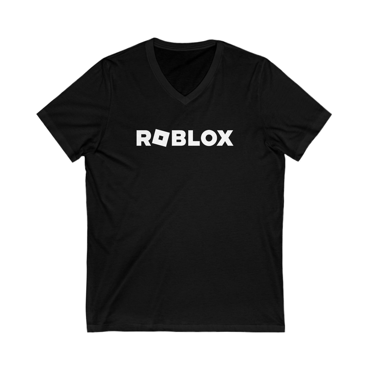 Roblox Logo Adult V-Neck T-Shirt