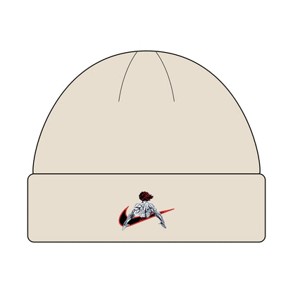 Youjiro Hanma Embroidered Cuff Beanie