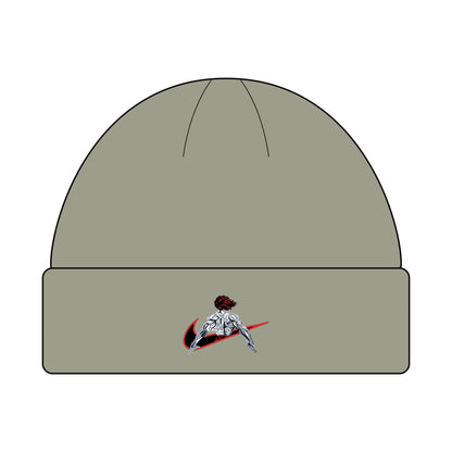 Youjiro Hanma Embroidered Cuff Beanie