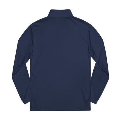 Youjiro Hanma Embroidered Quarter-Zip Pullover