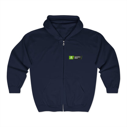 Nvidia GeForce Now Adult Zip-Up Hoodie