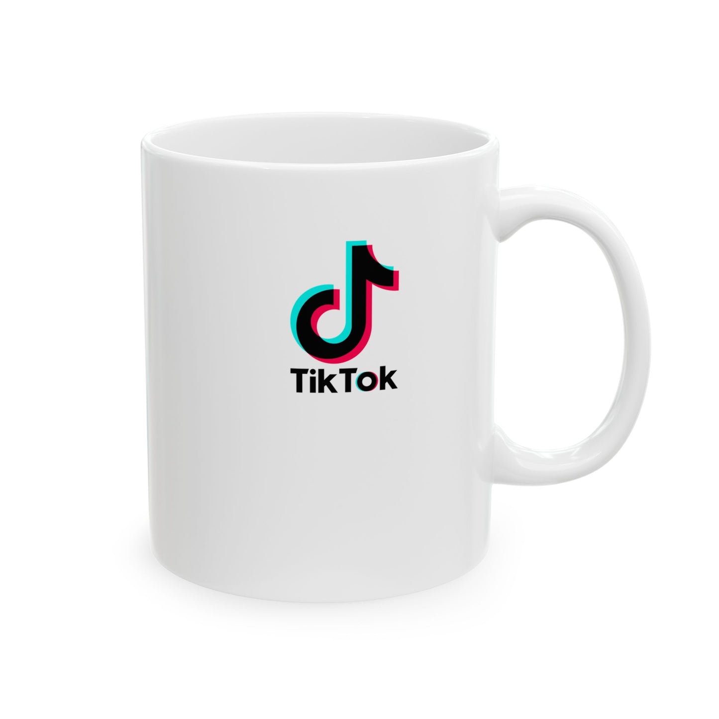 TikTok Logo Ceramic Mug